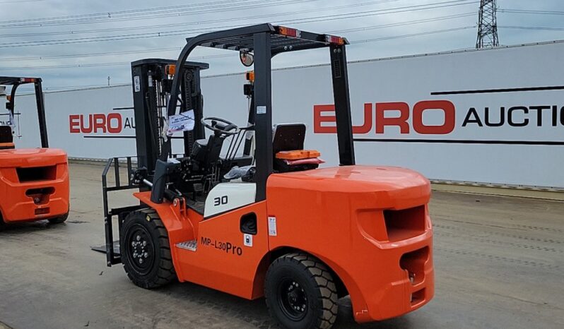 Unused 2025 Machpro MP-L30PRO Forklifts For Auction: Leeds, UK – 11th, 12th, 13th & 14th June 2025 full