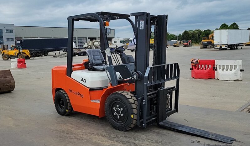 Unused 2025 Machpro MP-L30PRO Forklifts For Auction: Leeds, UK – 11th, 12th, 13th & 14th June 2025 full