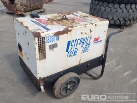 Stephill SSD6000 Generators For Auction: Leeds, UK – 11th, 12th, 13th & 14th June 2025