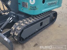 Unused 2025 DigMaster DM100 Micro Excavators For Auction: Leeds, UK – 11th, 12th, 13th & 14th June 2025 full