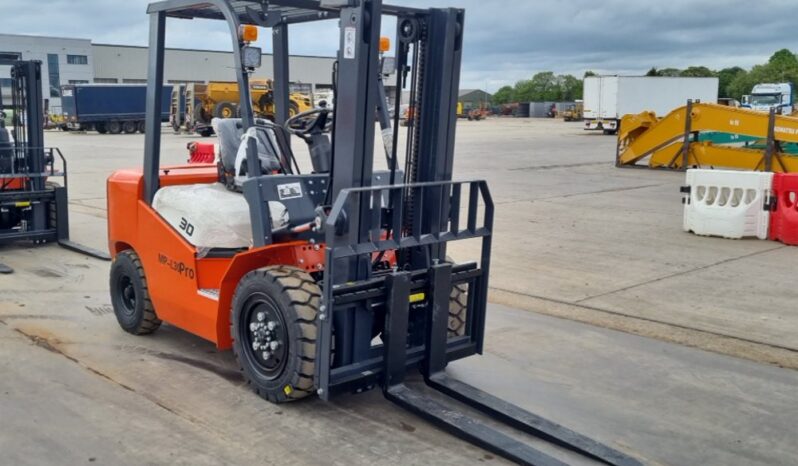 Unused 2025 Machpro MP-L30PRO Forklifts For Auction: Leeds, UK – 11th, 12th, 13th & 14th June 2025 full