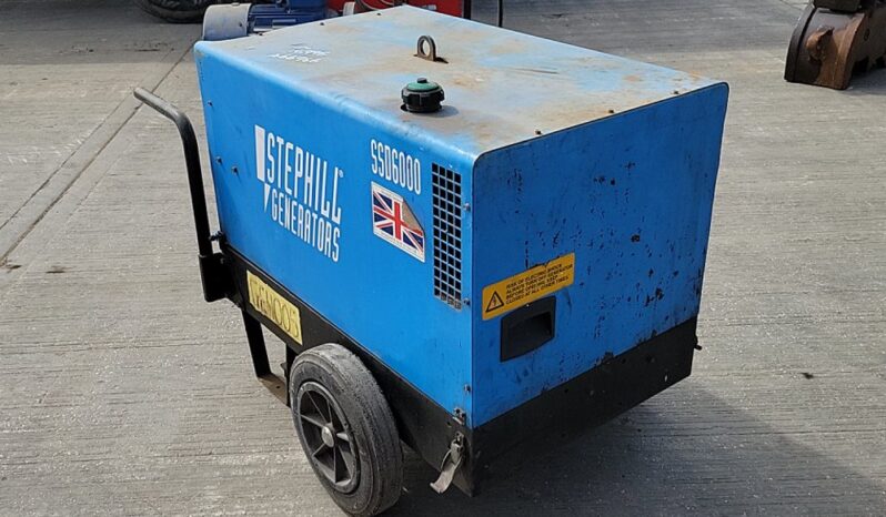 Stephill SSD6000 Generators For Auction: Leeds, UK – 11th, 12th, 13th & 14th June 2025 full