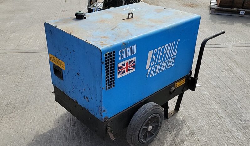 Stephill SSD6000 Generators For Auction: Leeds, UK – 11th, 12th, 13th & 14th June 2025 full