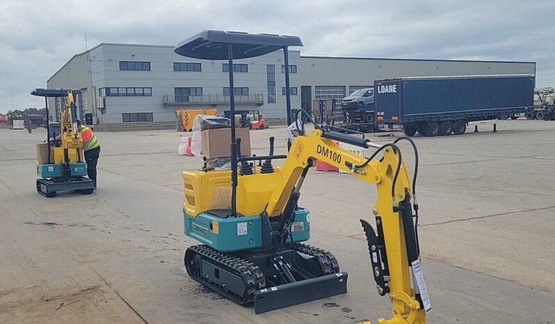 Unused 2025 DigMaster DM100 Micro Excavators For Auction: Leeds, UK – 11th, 12th, 13th & 14th June 2025 full