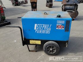 Stephill SSD6000 Generators For Auction: Leeds, UK – 11th, 12th, 13th & 14th June 2025 full