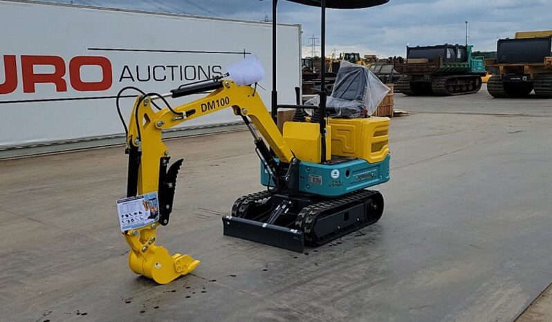 Unused 2025 DigMaster DM100 Micro Excavators For Auction: Leeds, UK – 11th, 12th, 13th & 14th June 2025