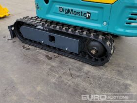 Unused 2025 DigMaster DM100 Micro Excavators For Auction: Leeds, UK – 11th, 12th, 13th & 14th June 2025 full