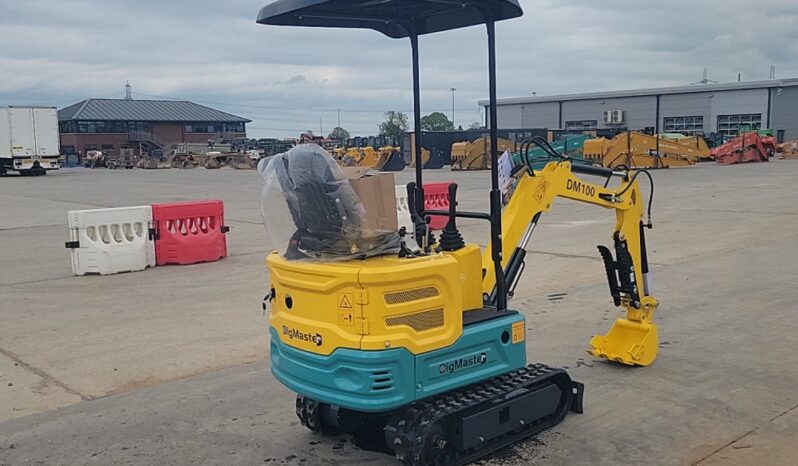 Unused 2025 DigMaster DM100 Micro Excavators For Auction: Leeds, UK – 11th, 12th, 13th & 14th June 2025 full