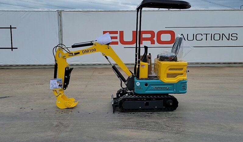 Unused 2025 DigMaster DM100 Micro Excavators For Auction: Leeds, UK – 11th, 12th, 13th & 14th June 2025 full