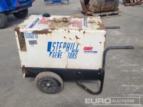 Stephill SSD6000 Generators For Auction: Leeds, UK – 11th, 12th, 13th & 14th June 2025 full