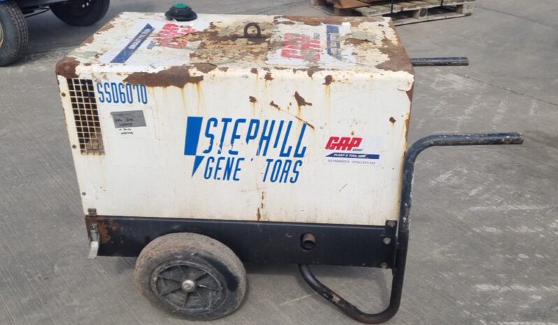 Stephill SSD6000 Generators For Auction: Leeds, UK – 11th, 12th, 13th & 14th June 2025 full