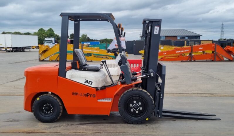 Unused 2025 Machpro MP-L30PRO Forklifts For Auction: Leeds, UK – 11th, 12th, 13th & 14th June 2025 full