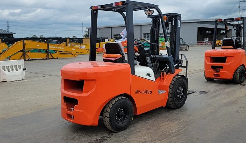 Unused 2025 Machpro MP-L30PRO Forklifts For Auction: Leeds, UK – 11th, 12th, 13th & 14th June 2025 full