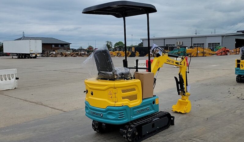 Unused 2025 DigMaster DM100 Micro Excavators For Auction: Leeds, UK – 11th, 12th, 13th & 14th June 2025 full