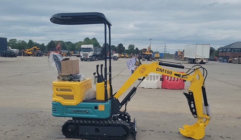 Unused 2025 DigMaster DM100 Micro Excavators For Auction: Leeds, UK – 11th, 12th, 13th & 14th June 2025 full
