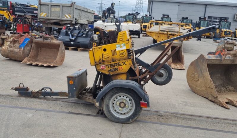 Terex MBR71 Asphalt / Concrete Equipment For Auction: Leeds, UK – 11th, 12th, 13th & 14th June 2025 full