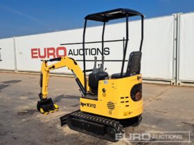 Unused 2025 JPC KV12 Micro Excavators For Auction: Dromore, NI – 16th & 17th May 2025 For Auction on 2025-05-17 full
