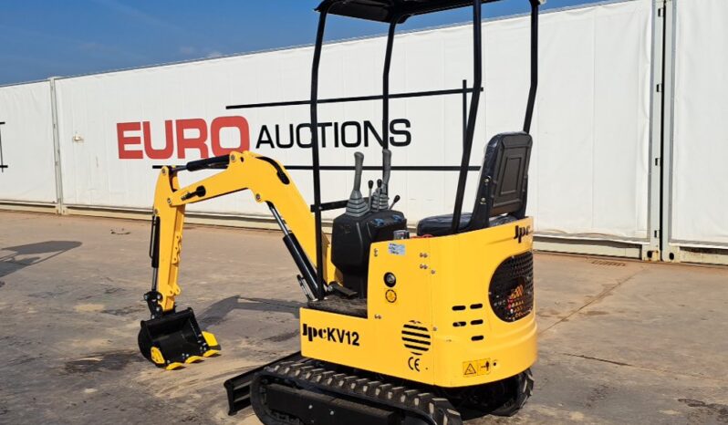 Unused 2025 JPC KV12 Micro Excavators For Auction: Dromore, NI – 16th & 17th May 2025 For Auction on 2025-05-17 full