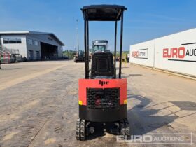 Unused 2024 JPC HT12 Micro Excavators For Auction: Dromore, NI – 16th & 17th May 2025 For Auction on 2025-05-17 full