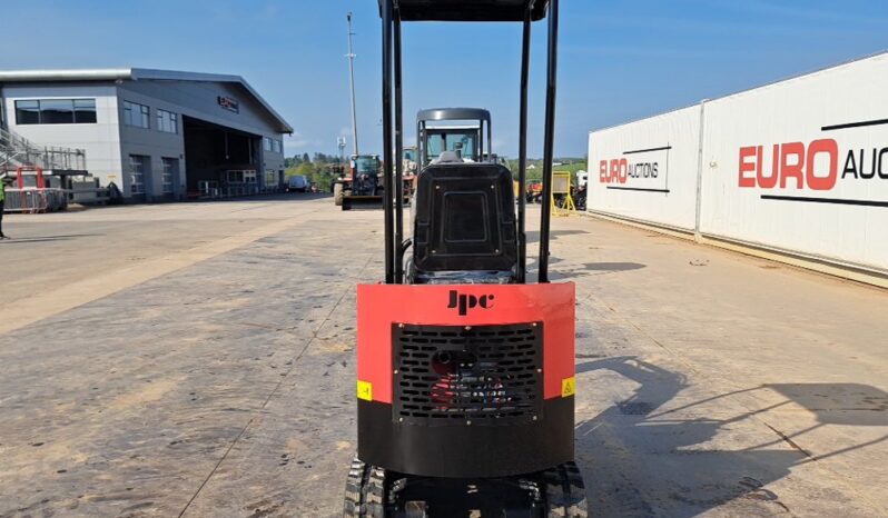 Unused 2024 JPC HT12 Micro Excavators For Auction: Dromore, NI – 16th & 17th May 2025 For Auction on 2025-05-17 full