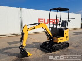 Unused 2025 JPC KV12 Micro Excavators For Auction: Dromore, NI – 16th & 17th May 2025 For Auction on 2025-05-17