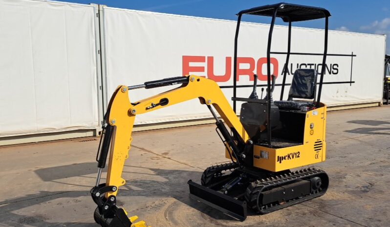Unused 2025 JPC KV12 Micro Excavators For Auction: Dromore, NI – 16th & 17th May 2025 For Auction on 2025-05-17