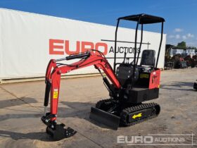 Unused 2024 JPC HT12 Micro Excavators For Auction: Dromore, NI – 16th & 17th May 2025 For Auction on 2025-05-17