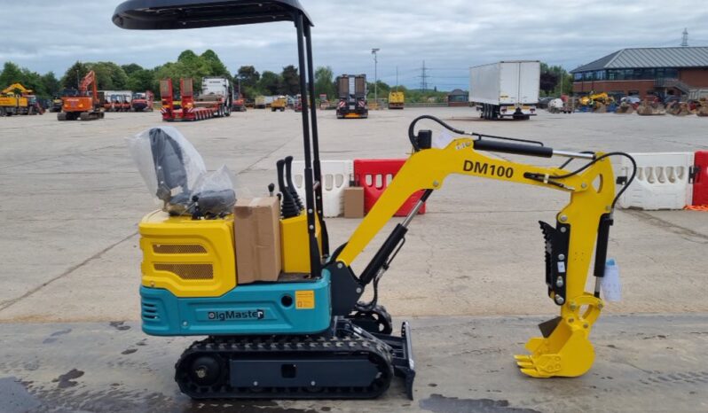 Unused 2025 DigMaster DM100 Micro Excavators For Auction: Leeds, UK – 11th, 12th, 13th & 14th June 2025 full
