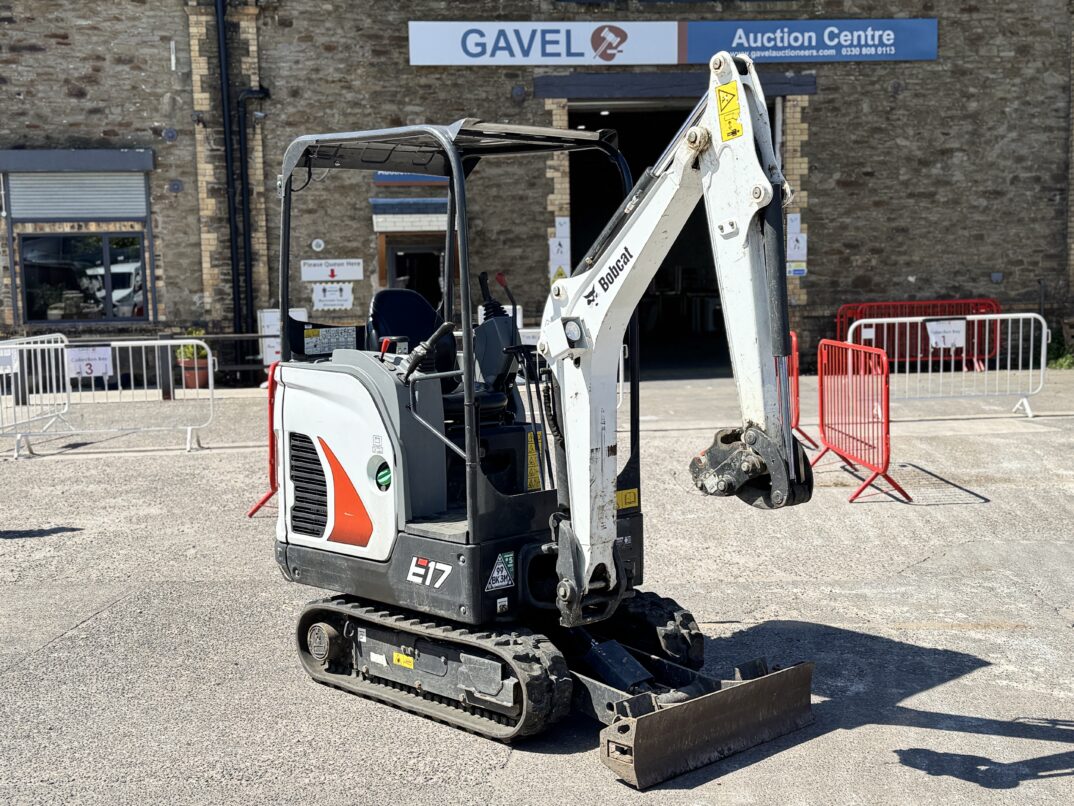 Stolen and Recovered 2023 Bobcat E17 Tracked Excavator with Quick Hitch For Auction on 2025-05-16