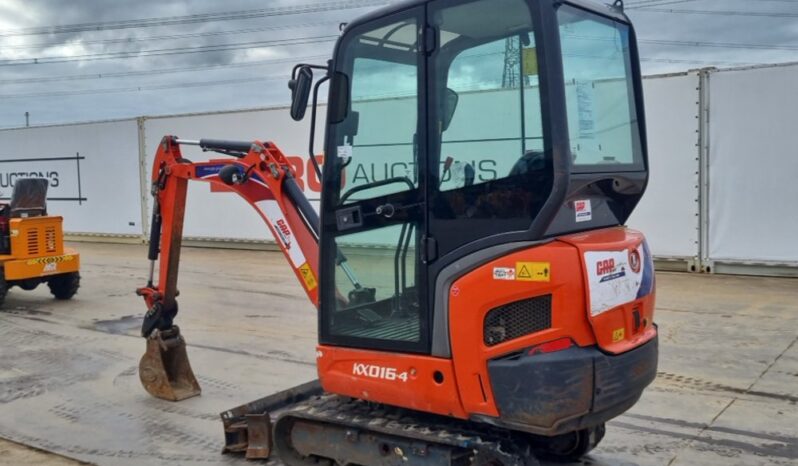 2017 Kubota KX016-4 Mini Excavators For Auction: Leeds, UK – 11th, 12th, 13th & 14th June 2025 full