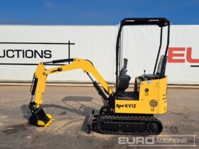 Unused 2025 JPC KV12 Micro Excavators For Auction: Dromore, NI – 16th & 17th May 2025 For Auction on 2025-05-17 full