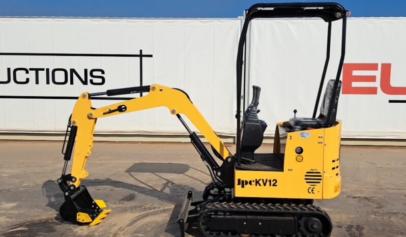 Unused 2025 JPC KV12 Micro Excavators For Auction: Dromore, NI – 16th & 17th May 2025 For Auction on 2025-05-17 full