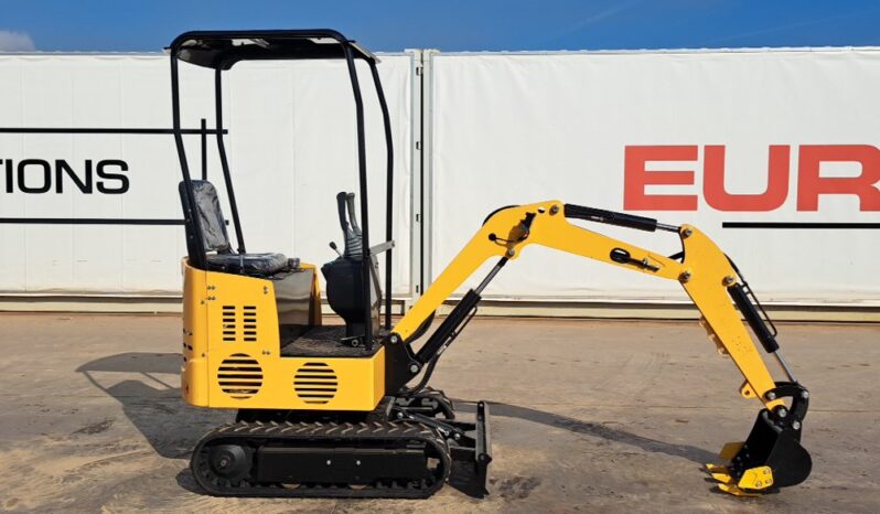 Unused 2025 JPC KV12 Micro Excavators For Auction: Dromore, NI – 16th & 17th May 2025 For Auction on 2025-05-17 full