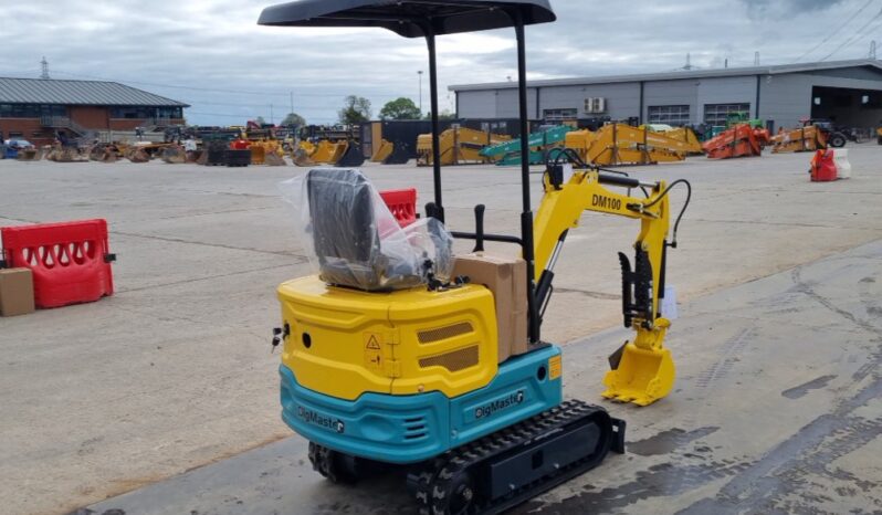 Unused 2025 DigMaster DM100 Micro Excavators For Auction: Leeds, UK – 11th, 12th, 13th & 14th June 2025 full
