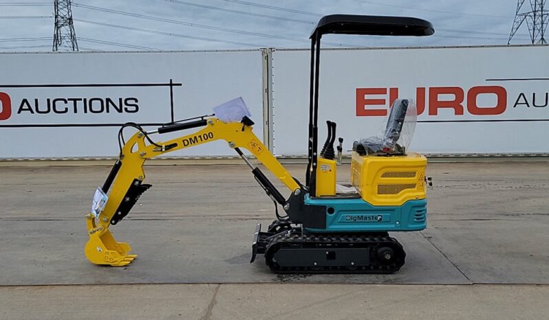 Unused 2025 DigMaster DM100 Micro Excavators For Auction: Leeds, UK – 11th, 12th, 13th & 14th June 2025 full