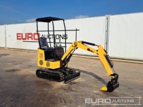 Unused 2025 JPC KV12 Micro Excavators For Auction: Dromore, NI – 16th & 17th May 2025 For Auction on 2025-05-17 full