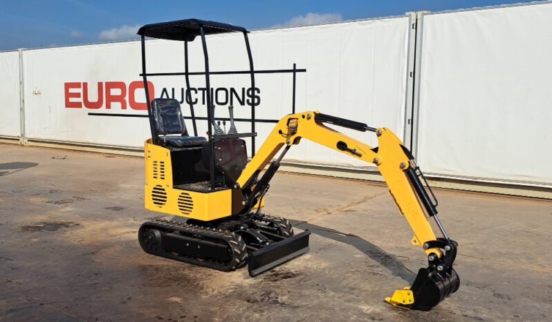 Unused 2025 JPC KV12 Micro Excavators For Auction: Dromore, NI – 16th & 17th May 2025 For Auction on 2025-05-17 full