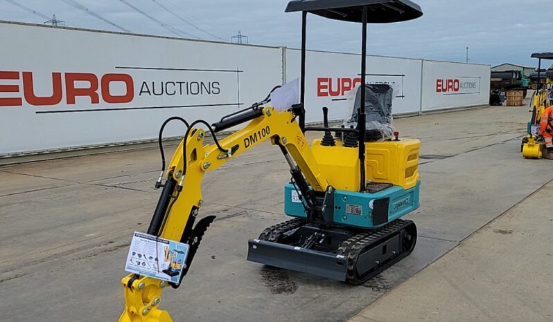 Unused 2025 DigMaster DM100 Micro Excavators For Auction: Leeds, UK – 11th, 12th, 13th & 14th June 2025