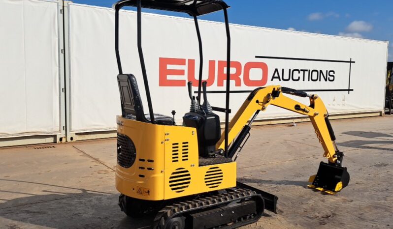 Unused 2025 JPC KV12 Micro Excavators For Auction: Dromore, NI – 16th & 17th May 2025 For Auction on 2025-05-17 full