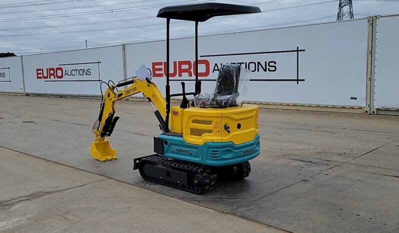 Unused 2025 DigMaster DM100 Micro Excavators For Auction: Leeds, UK – 11th, 12th, 13th & 14th June 2025 full