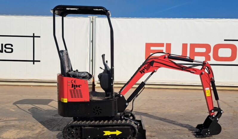 Unused 2024 JPC HT12 Micro Excavators For Auction: Dromore, NI – 16th & 17th May 2025 For Auction on 2025-05-17 full