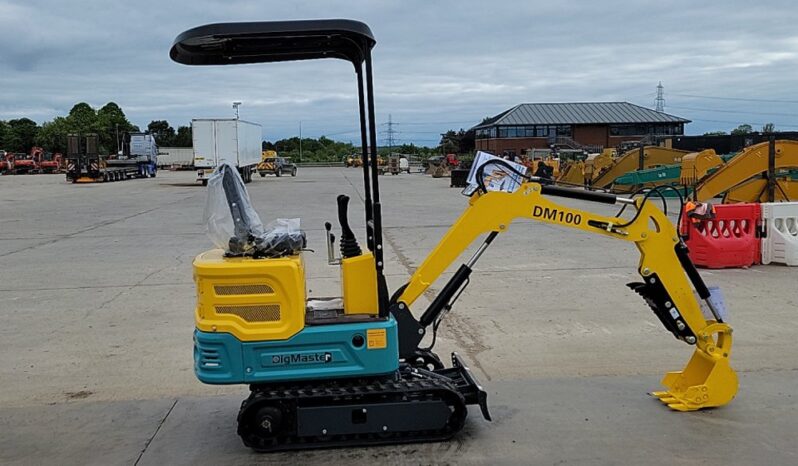 Unused 2025 DigMaster DM100 Micro Excavators For Auction: Leeds, UK – 11th, 12th, 13th & 14th June 2025 full