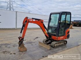 2018 Kubota KX016-4 Mini Excavators For Auction: Leeds, UK – 11th, 12th, 13th & 14th June 2025