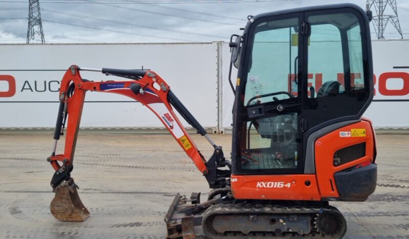 2017 Kubota KX016-4 Mini Excavators For Auction: Leeds, UK – 11th, 12th, 13th & 14th June 2025 full